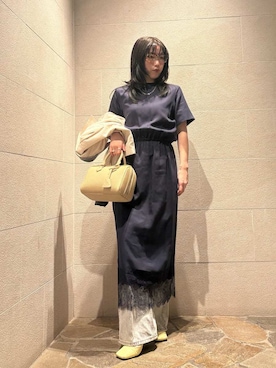 Mila Owenさん(レディース・155cm)の春コーディネート