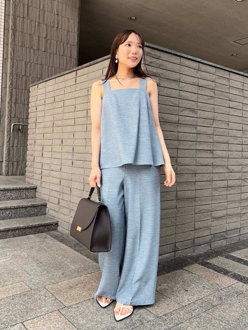 こつぶ様★おまおめ★YENNツイストヘムベスト＆ツイストヘムＴセット こつぶ様☆おまおめ☆YENNツイストヘムベスト＆ツイストヘムT
