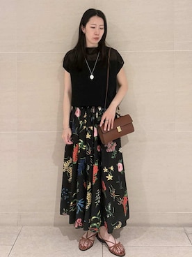 Mila Owenさん(レディース・160cm)の夏コーディネート