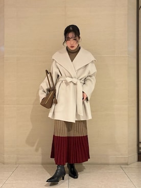 Mila Owenさん(レディース・155cm)の秋コーディネート