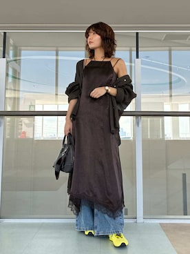 Mila Owenさん(レディース・160cm)の春コーディネート