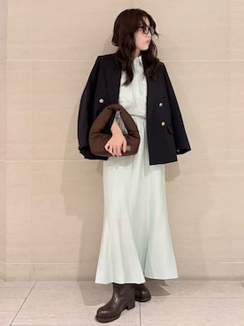 Mila Owenさん(レディース・155cm)の秋コーディネート