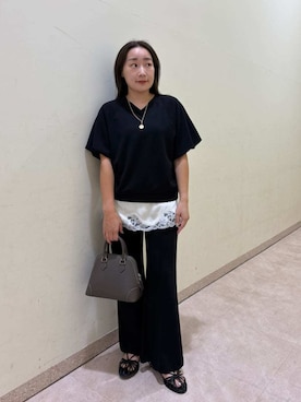 Mila Owenさん(レディース・155cm)の夏コーディネート