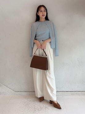 Mila Owenさん(レディース・158cm)の夏コーディネート