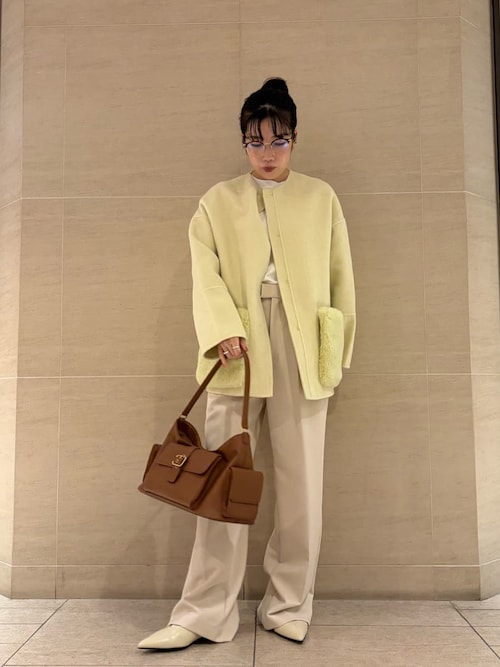 WEB限定カラー】2wayファーポケットリバーコート（チェスターコート