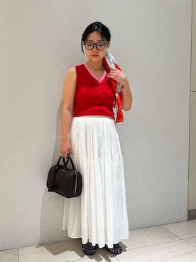 Mila Owenさん(レディース・157cm)の夏コーディネート