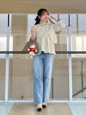 Mila Owenさん(レディース・161cm)の冬コーディネート