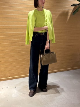 Mila Owenさん(レディース・175cm)の冬コーディネート