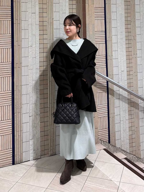 マルチWAYオフショルダーリブニットワンピース（ワンピース）｜Mila