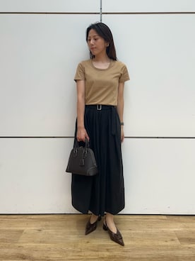 Mila Owenさん(レディース・165cm)の夏コーディネート