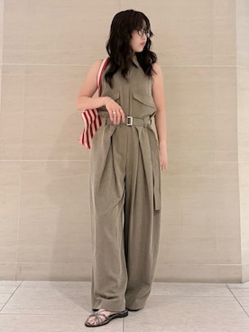 Mila Owenさん(レディース・155cm)の夏コーディネート