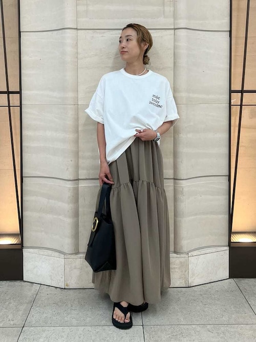 tシャツ Yvonlambert/イヴォン・ランベール グラフィックT レディース 417 EDIFICE tシャツ Tシャツ 【YVON LAMBERT / イヴォン