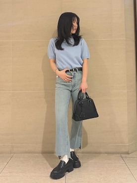 Mila Owenさん(レディース・155cm)の春コーディネート