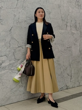 Mila Owenさん(レディース・156cm)の春コーディネート