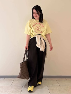 Mila Owenさん(レディース・155cm)の春コーディネート