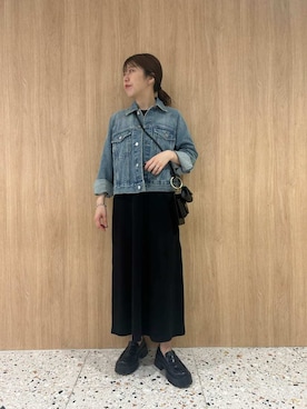 Mila Owenさん(レディース・161cm)の春コーディネート