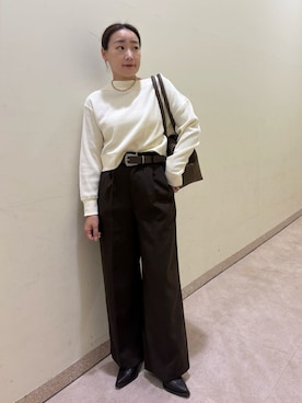 Mila Owenさん(レディース・155cm)の秋コーディネート