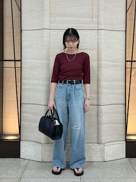 Mila Owenさん(レディース・153cm)の秋コーディネート