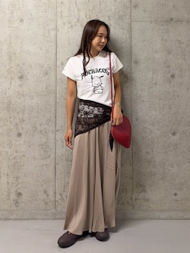 Mila Owenさん(レディース・152cm)の夏コーディネート