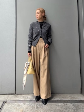 Mila Owenさん(レディース・158cm)の秋コーディネート