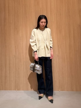 Mila Owenさん(レディース・154cm)の冬コーディネート