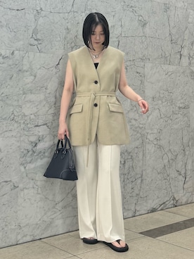 Mila Owenさん(レディース・153cm)の夏コーディネート