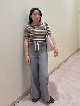 Mila Owenさん(レディース・155cm)の春コーディネート