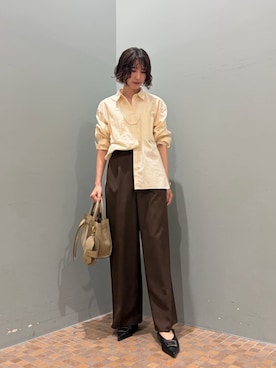 「Mila Owen（ミラオーウェン）のアイテム（パンプス）」を使った、Mila Owenさん（レディース・167cm）の夏コーディネート