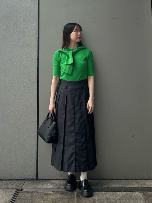 プリーツタックスカート（スカート）｜Mila Owen（ミラオーウェン）の