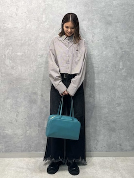 Mila Owenさん（レディース・165cm）の夏コーディネート