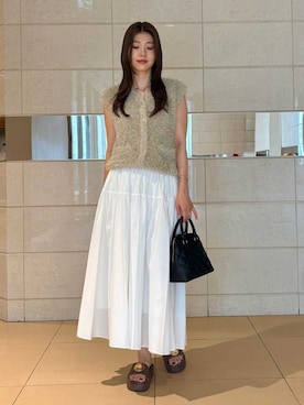 Mila Owenさん(レディース・169cm)の夏コーディネート