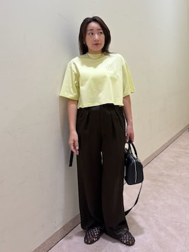 Mila Owenさん(レディース・155cm)の春コーディネート