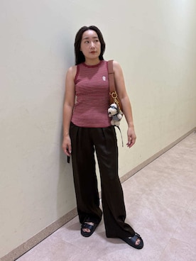 Mila Owenさん(レディース・155cm)の夏コーディネート