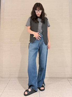 Mila Owenさん(レディース・155cm)の夏コーディネート