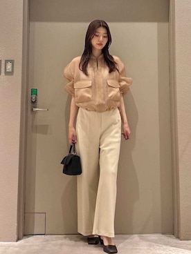 Mila Owenさん(レディース・169cm)の春コーディネート