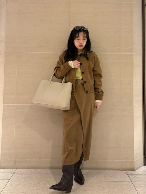 MilaOwenミラ オーウェン　スウェードブルゾン セットアップ対応】スウェードブルゾン（ブルゾン）｜Mila Owen（ミラ