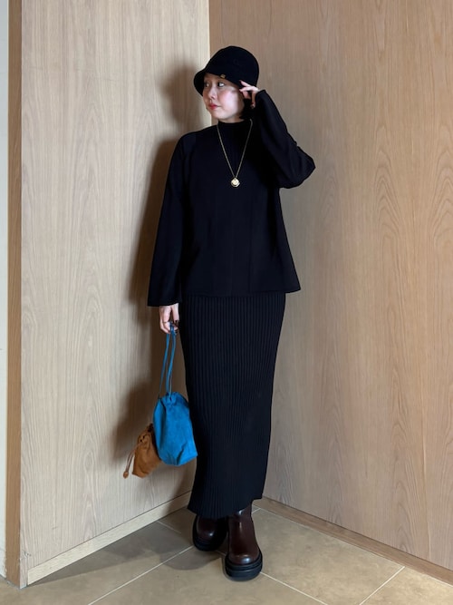 両得レイヤードニットワンピ（ワンピース）｜Mila Owen（ミラ