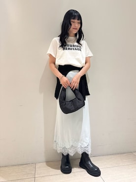 Mila Owenさん(レディース・163cm)の秋コーディネート
