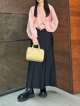 Mila Owenさん(レディース・159cm)の春コーディネート