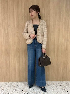 Mila Owenさん(レディース・161cm)の春コーディネート