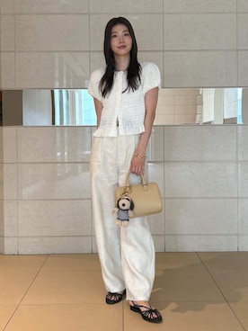 Mila Owenさん(レディース・169cm)の夏コーディネート