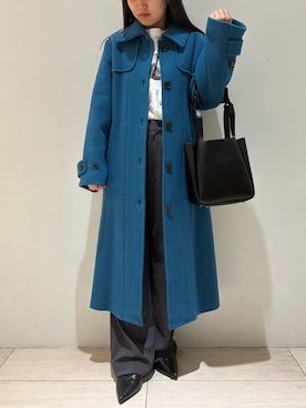 Mila Owenさん（レディース・161cm）の秋コーディネート