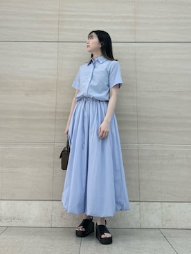 Mila Owenさん(レディース・153cm)の春コーディネート