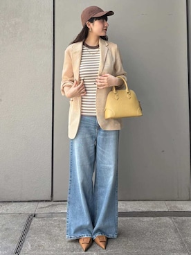 Mila Owenさん（レディース・162cm）の春コーディネート
