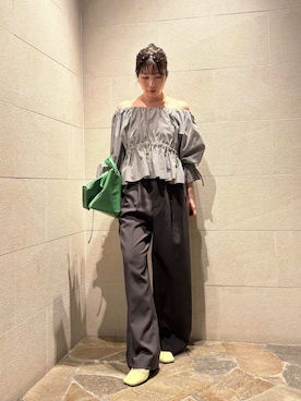 Mila Owenさん(レディース・155cm)の春コーディネート