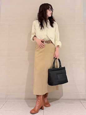 Mila Owenさん(レディース・155cm)の秋コーディネート