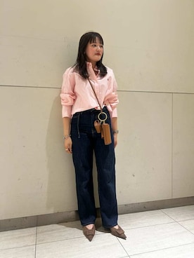 Mila Owenさん(レディース・158cm)の春コーディネート