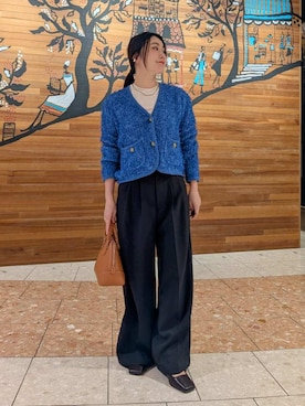 Mila Owenさん(レディース・156cm)の春コーディネート