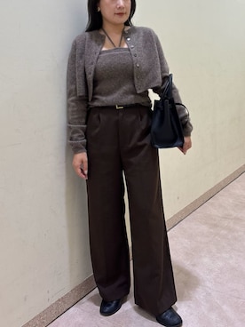 Mila Owenさん(レディース・155cm)の秋コーディネート
