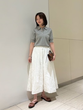 Mila Owenさん(レディース・163cm)の夏コーディネート
